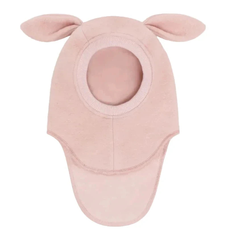 Huttelihut Rose Smoke Balaclava Ears Wool