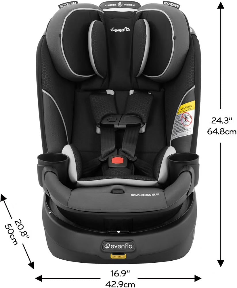 Evenflo Revolve360 Slim 2-In-1 Rotational Convertible Car Seat - Canton