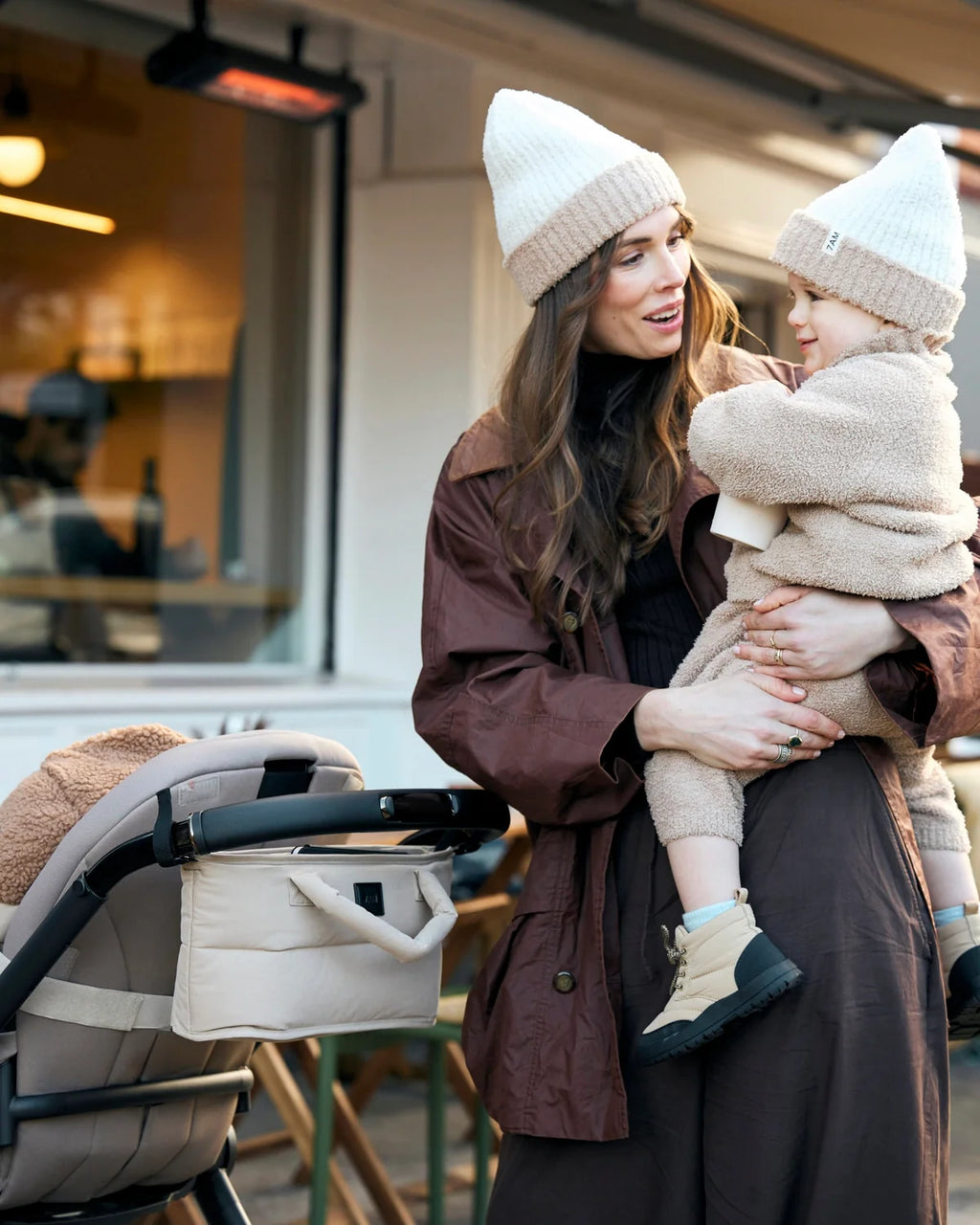 7AM Oat ROMY STROLLER ORGANIZER • BENJI - Online Exclusive