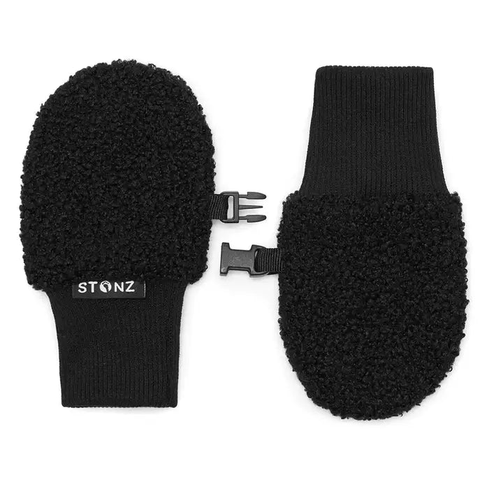 STONZ BLACK FLEECE MITTS