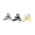 ROYCE AND OAK BOW EARRING