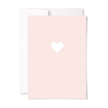PAPERSCRIPT PINK HEART NOTECARD