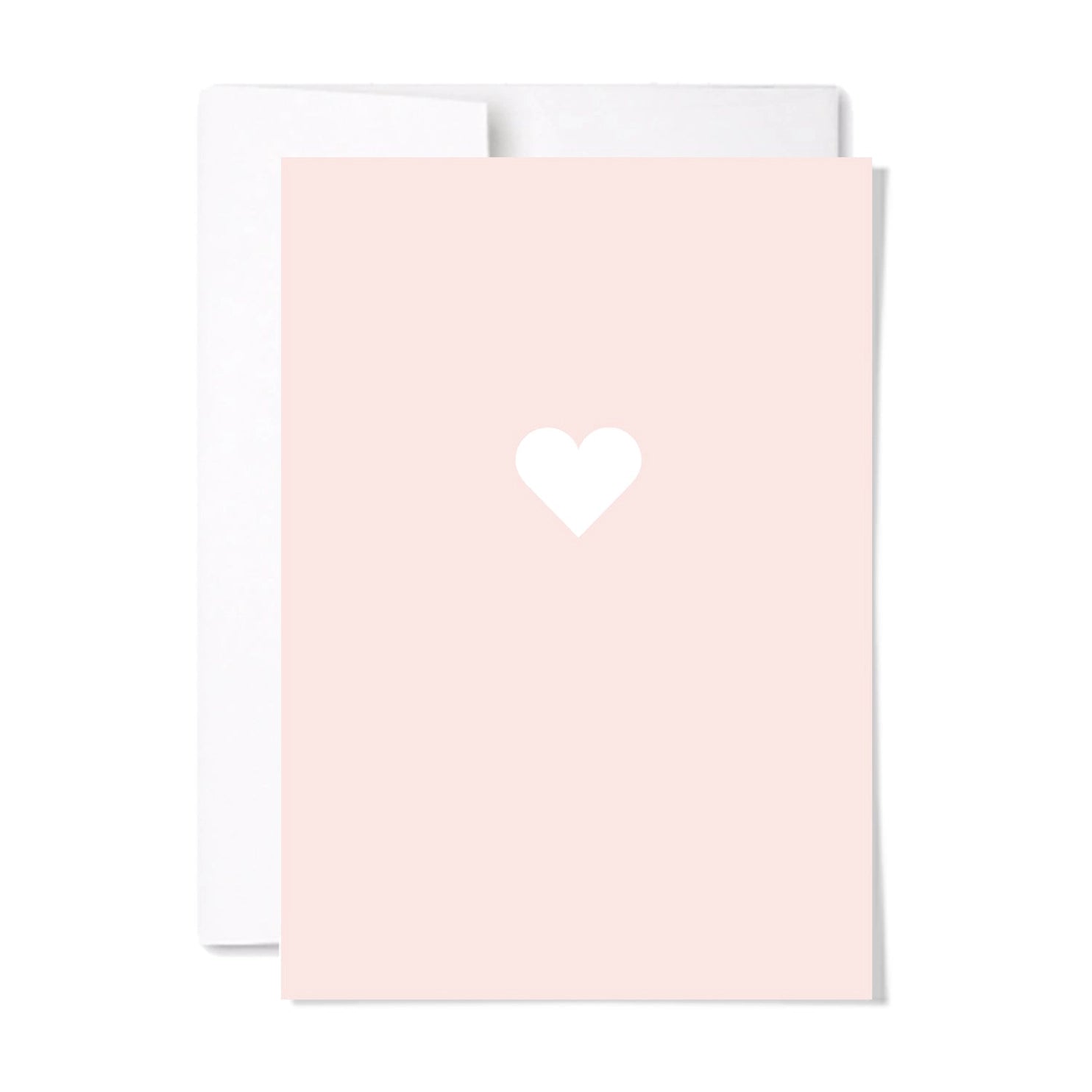 PAPERSCRIPT PINK HEART NOTECARD
