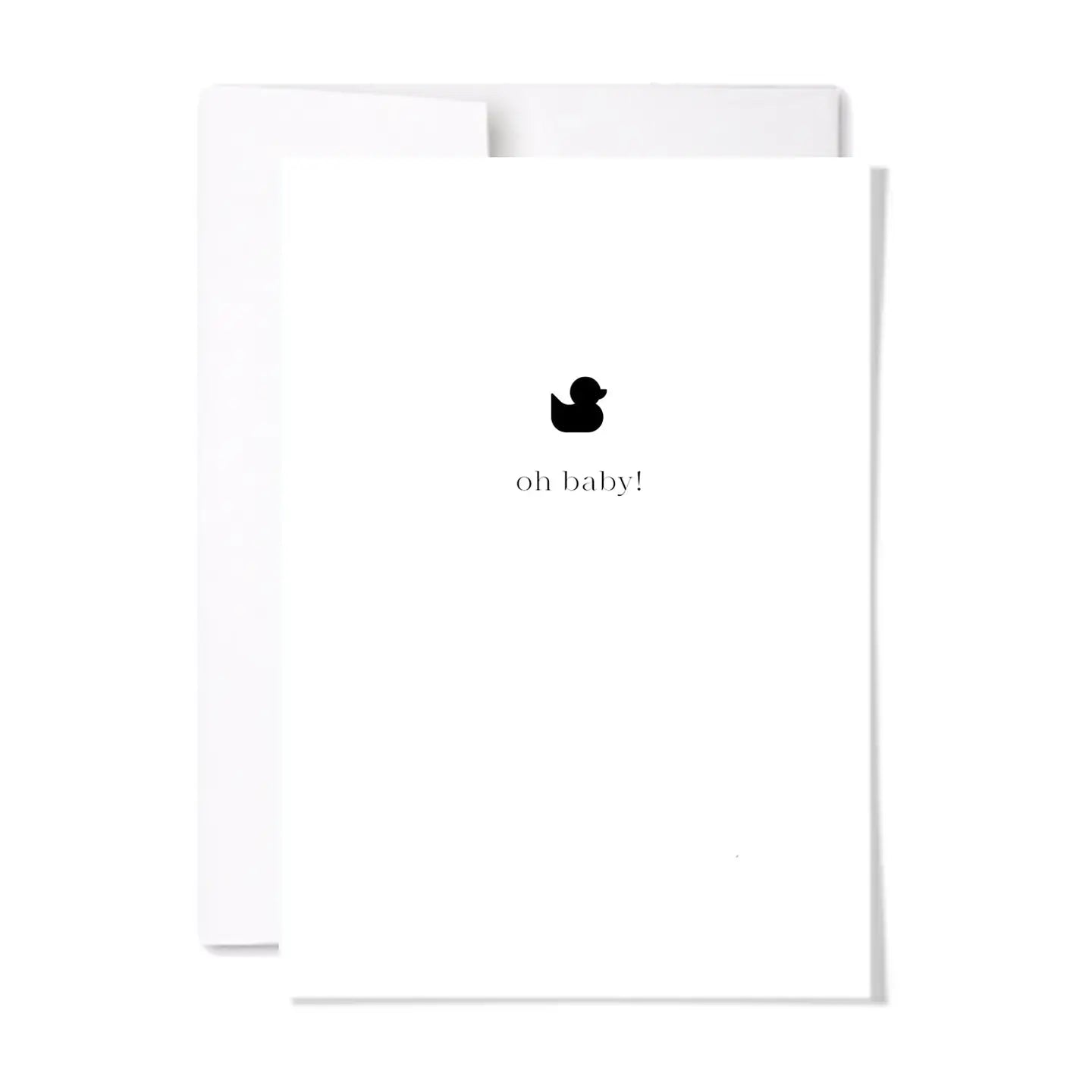 PAPERSCRIPT OH BABY CARD