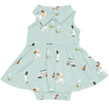 KYTE BABY GOLF POLO BODYSUIT DRESS