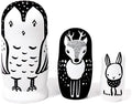 WEE GALLERY WOODLAND NESTING DOLLS