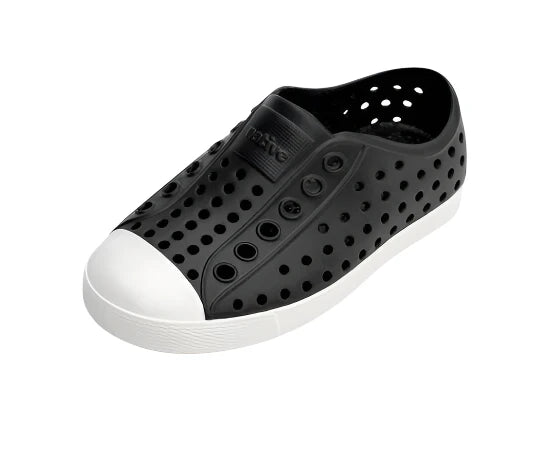 NATIVE JEFFERSON JIFFY BLACK/SHELL WHITE