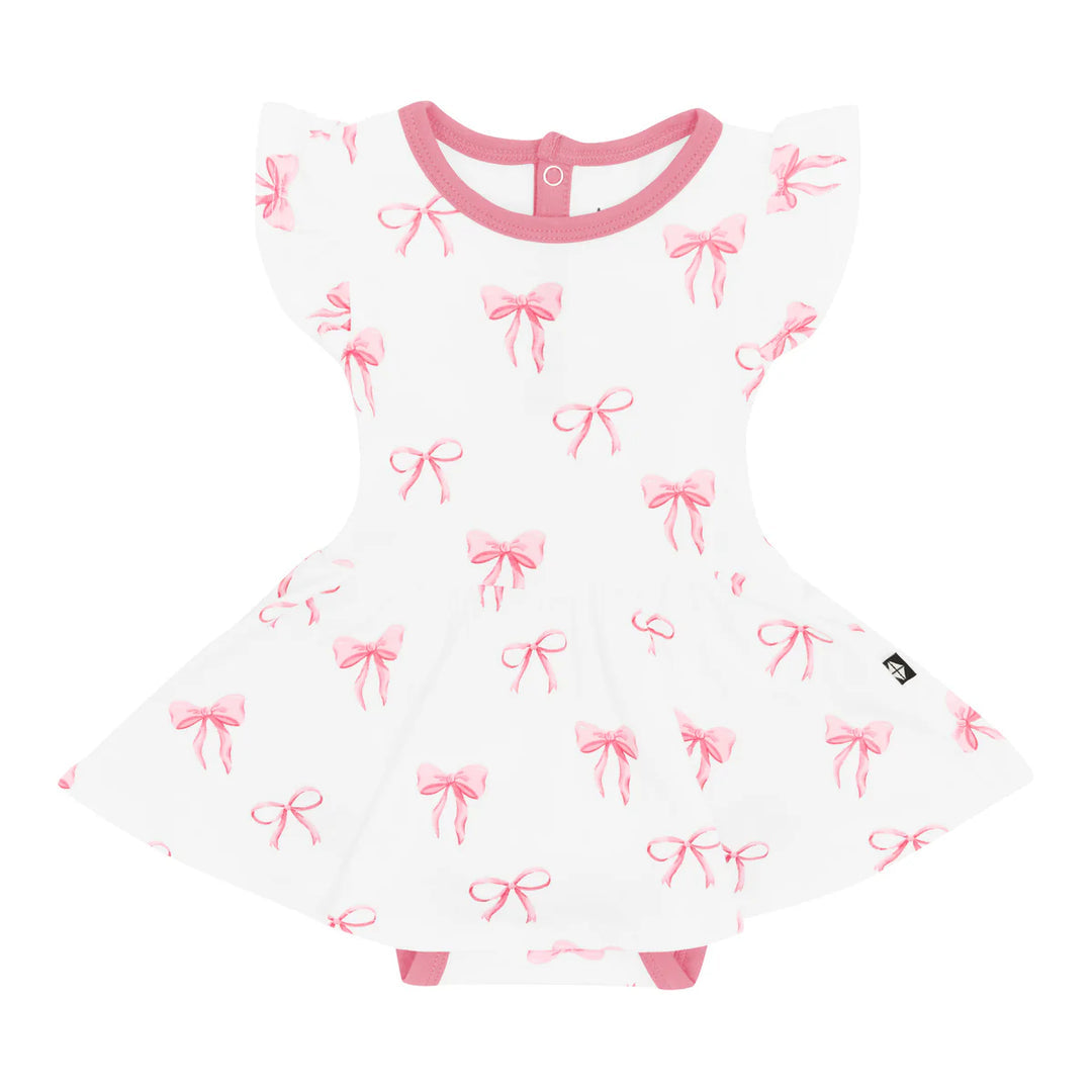 KYTE BABY BOW TWIRL BODYSUIT
