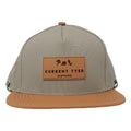 CURRENT TYED CLOTHING - WATERPROOF FIVE PANEL HAT OLIVE/RUST