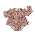 Belan J Velvet Garden Long Sleeve Skirted Onesie