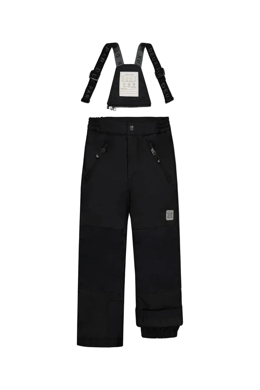 Deux Par Deux Two Piece Play Snowsuit Red With Black Pants - Online Exclusive