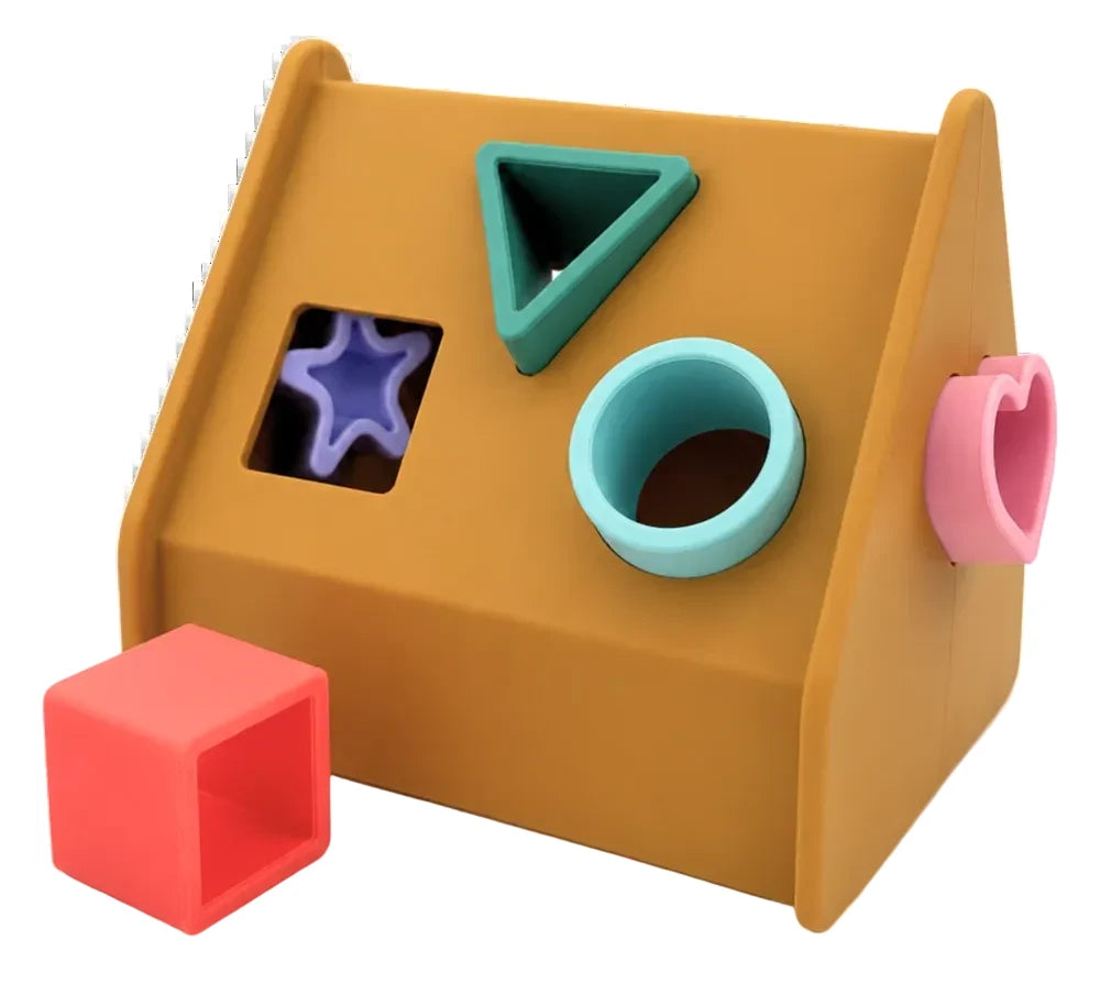 Milly Stone Silicone House Sorter Golden Honey Multi