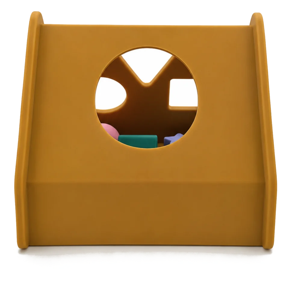 Milly Stone Silicone House Sorter Golden Honey Multi