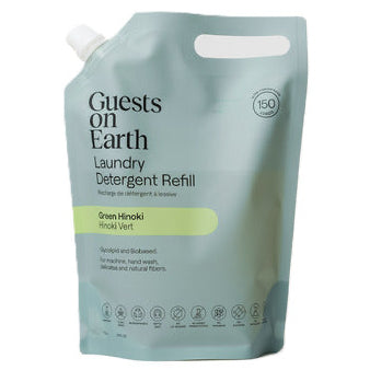 Guests on Earth Laundry Detergent Bulk Refill Green Hinoki
