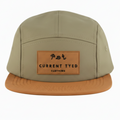 CURRENT TYED CLOTHING - WATERPROOF FIVE PANEL HAT OLIVE/RUST