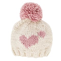 HUGGALUGS ROSY SWEETHEART POM HAT