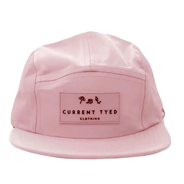 CURRENT TYED - WATERPROOF FIVE PANEL HAT BERRY