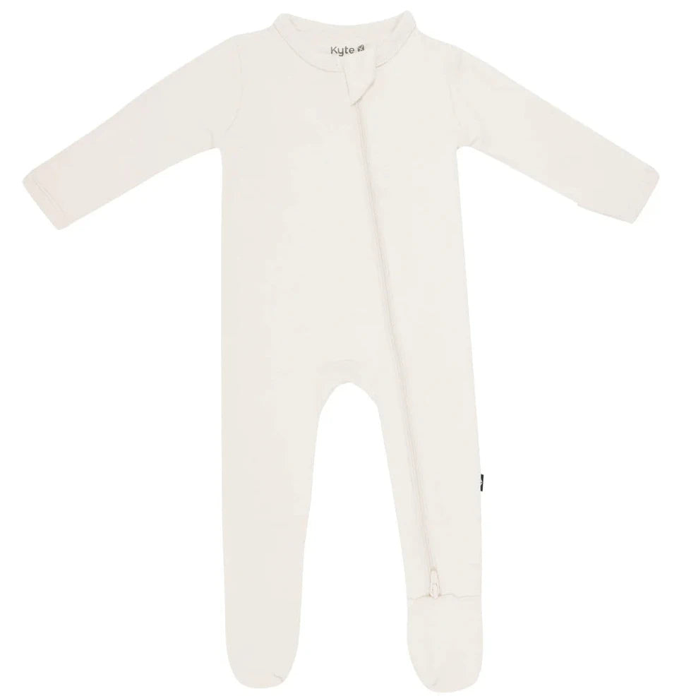Kyte Baby Oat Zippered Footie