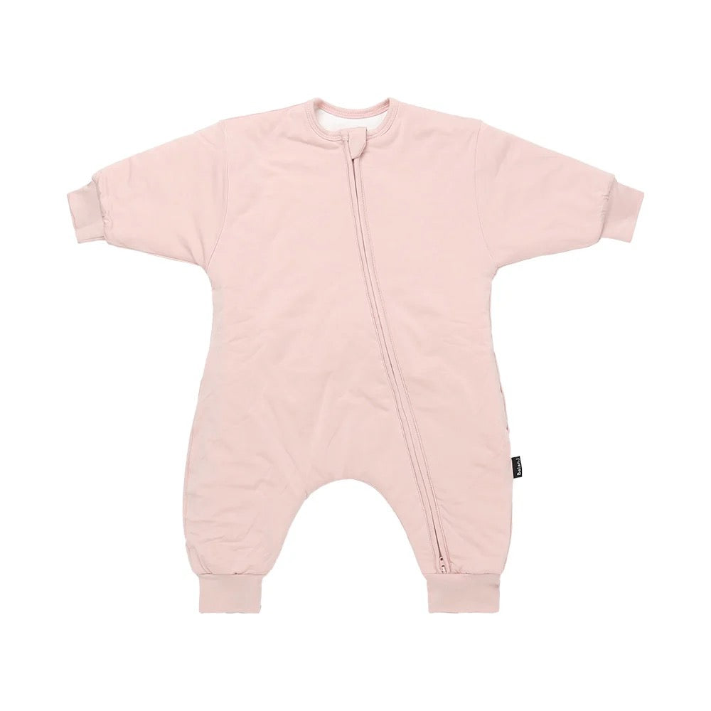 BELAN J 1.0 TOG QUILTED ROMPER ROSE QUARTZ