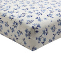 BELAN J BAMBOO CRIB SHEET BLUEBELL