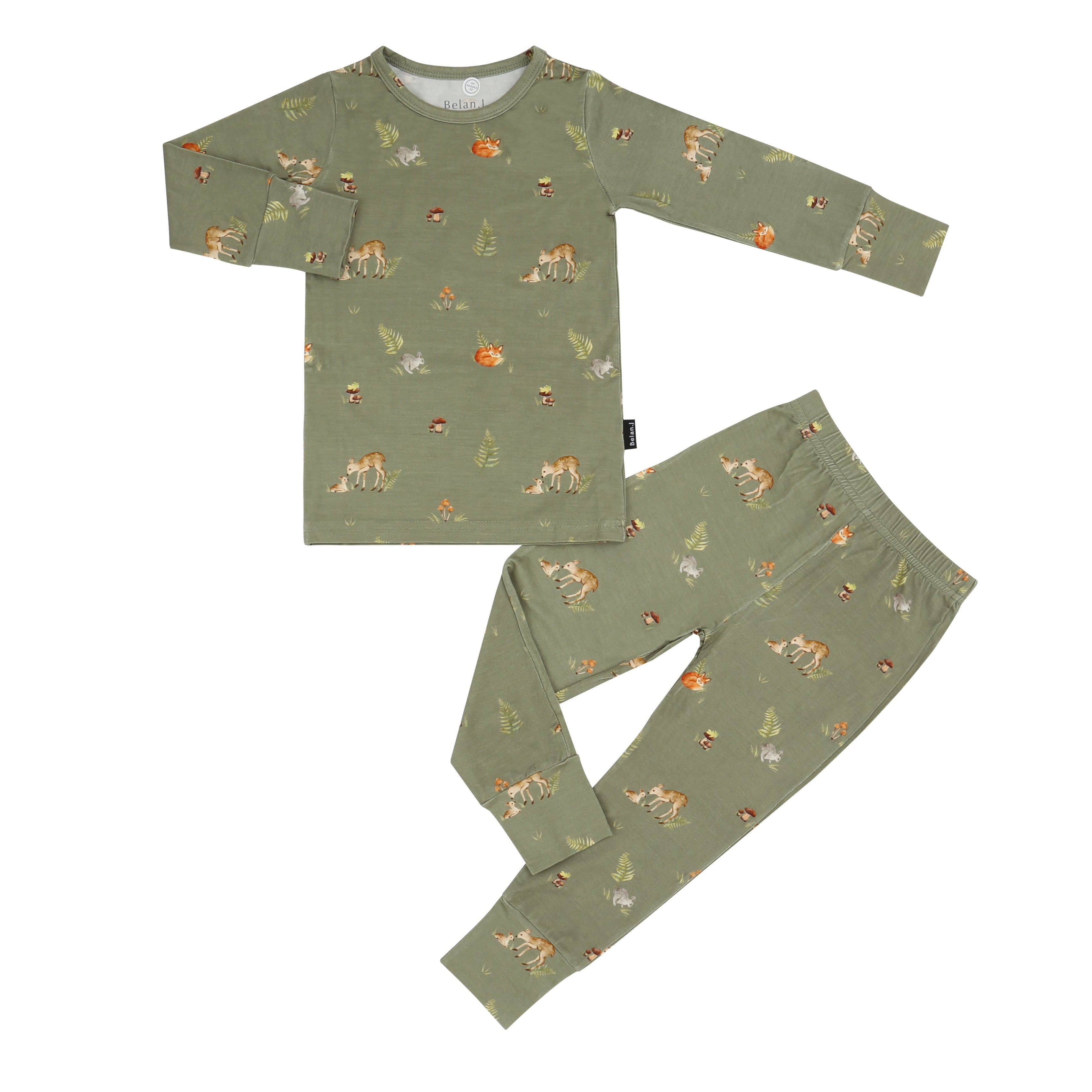 Belan J Forest Friends Long Sleeve PJS