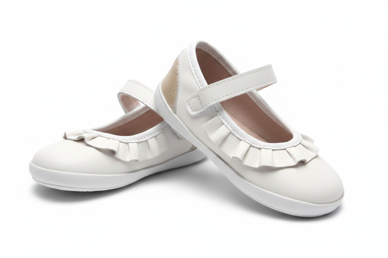 LITTLE LOVE BUG LUCY SHOE WHITE