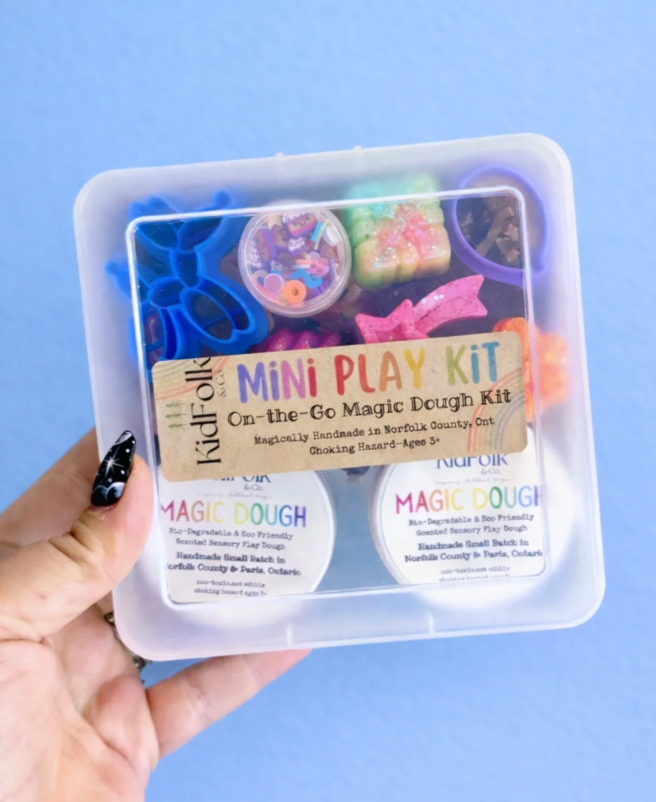 KIDFOLK & CO MAGIC DOUGH PLAY KITS HAPPY BIRTHDAY