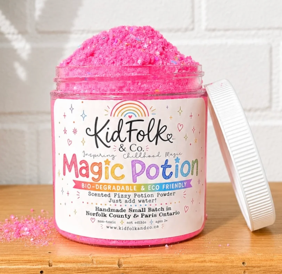 KIDFOLK & CO MAGIC POTION PINK 4 OZ