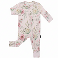 BELAN J FLORAL BLISS SLEEPER WITH FOLD OVER CUFFS