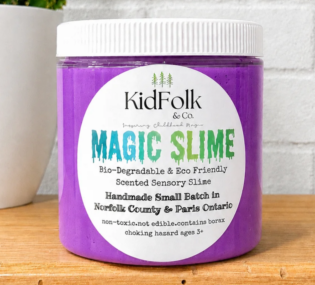 KIDFOLK & CO HALLOWEEN MAGIC SLIME 40Z
