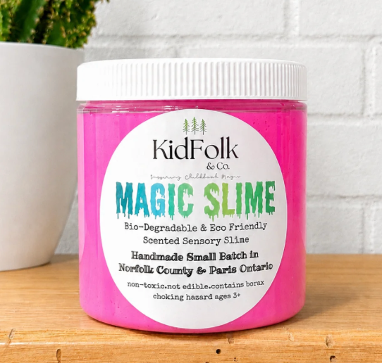 KIDFOLK & CO HALLOWEEN MAGIC SLIME PINK 4OZ