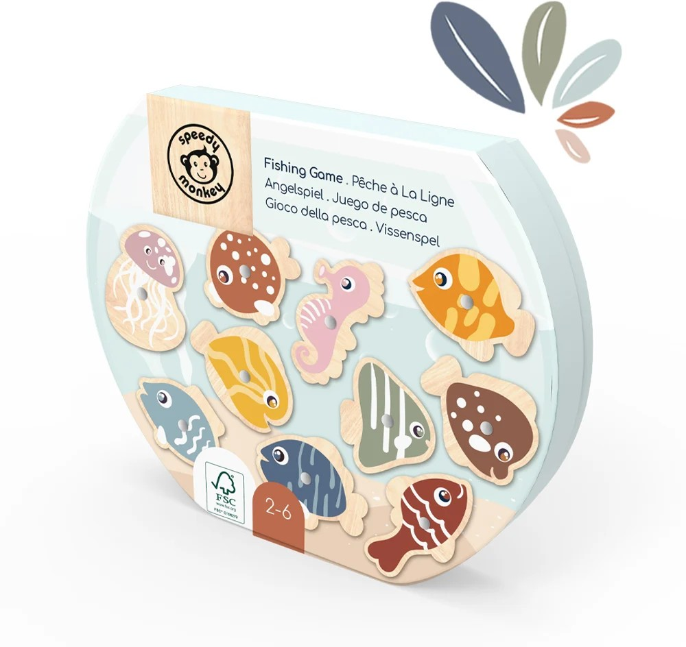 Speedy Monkey Fishing Game