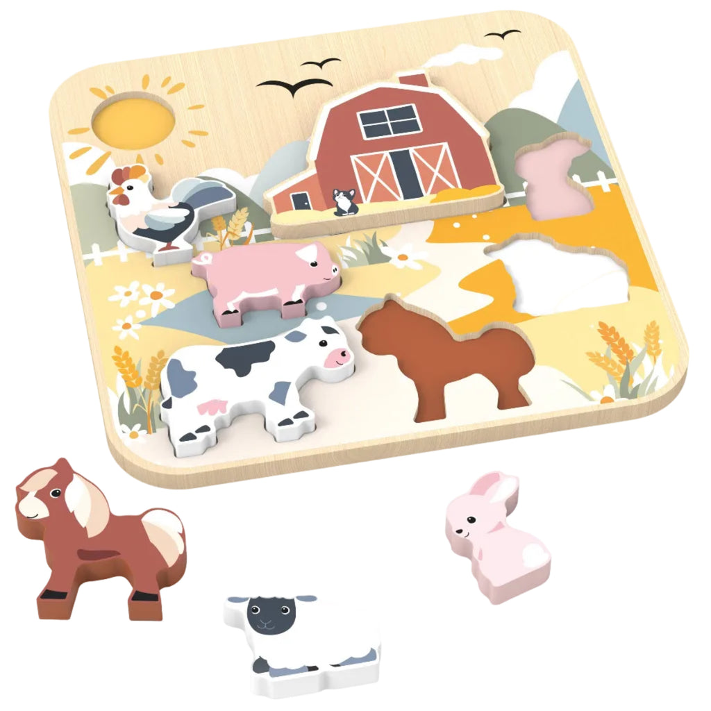 Speedy Monkey Farm Chunky Puzzle