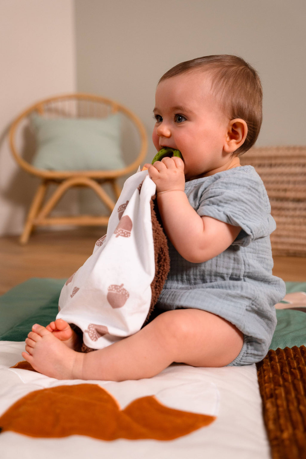 Little Big Friends Baby Comforter - Bruce the Moose