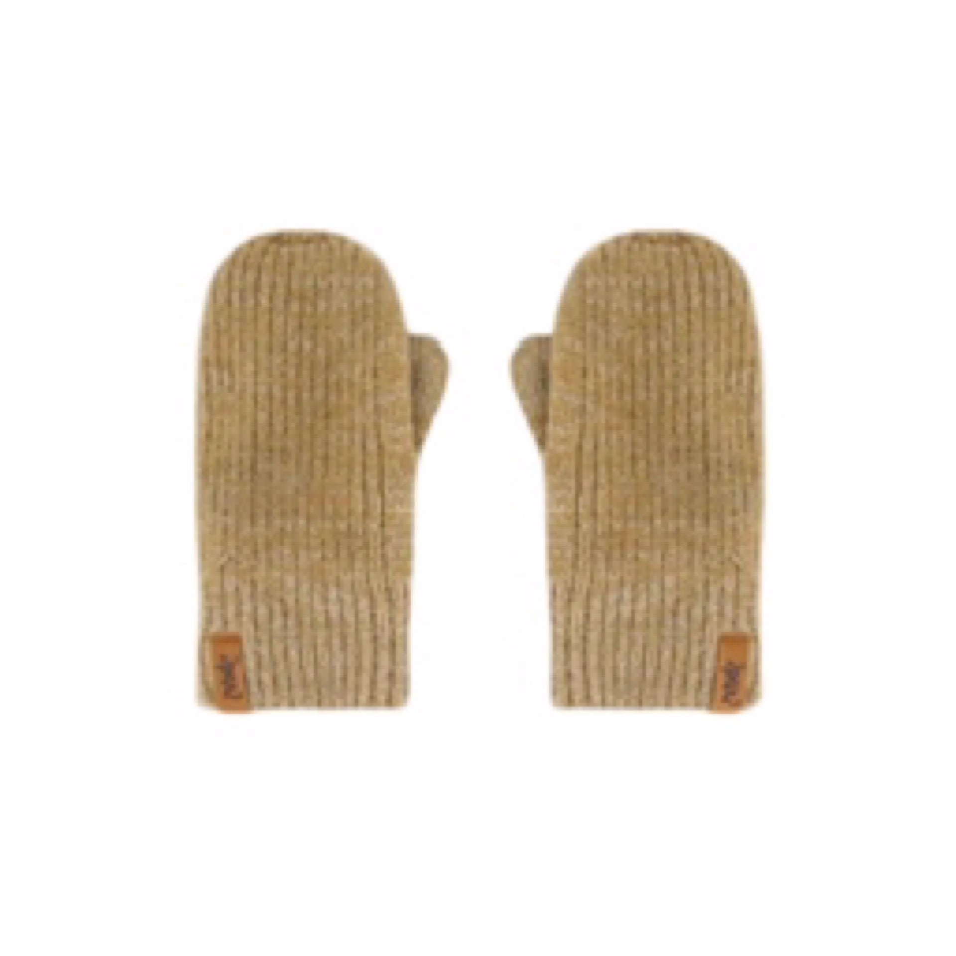 Deux Par Deux Pine Bark Knit Mittens