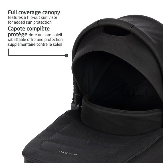 Maxi Cosi Oria2 Carry Cot Essential Black - Online Exclusive