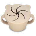 RazBaby Caramel Oso-Snack Silcone Snack Cup