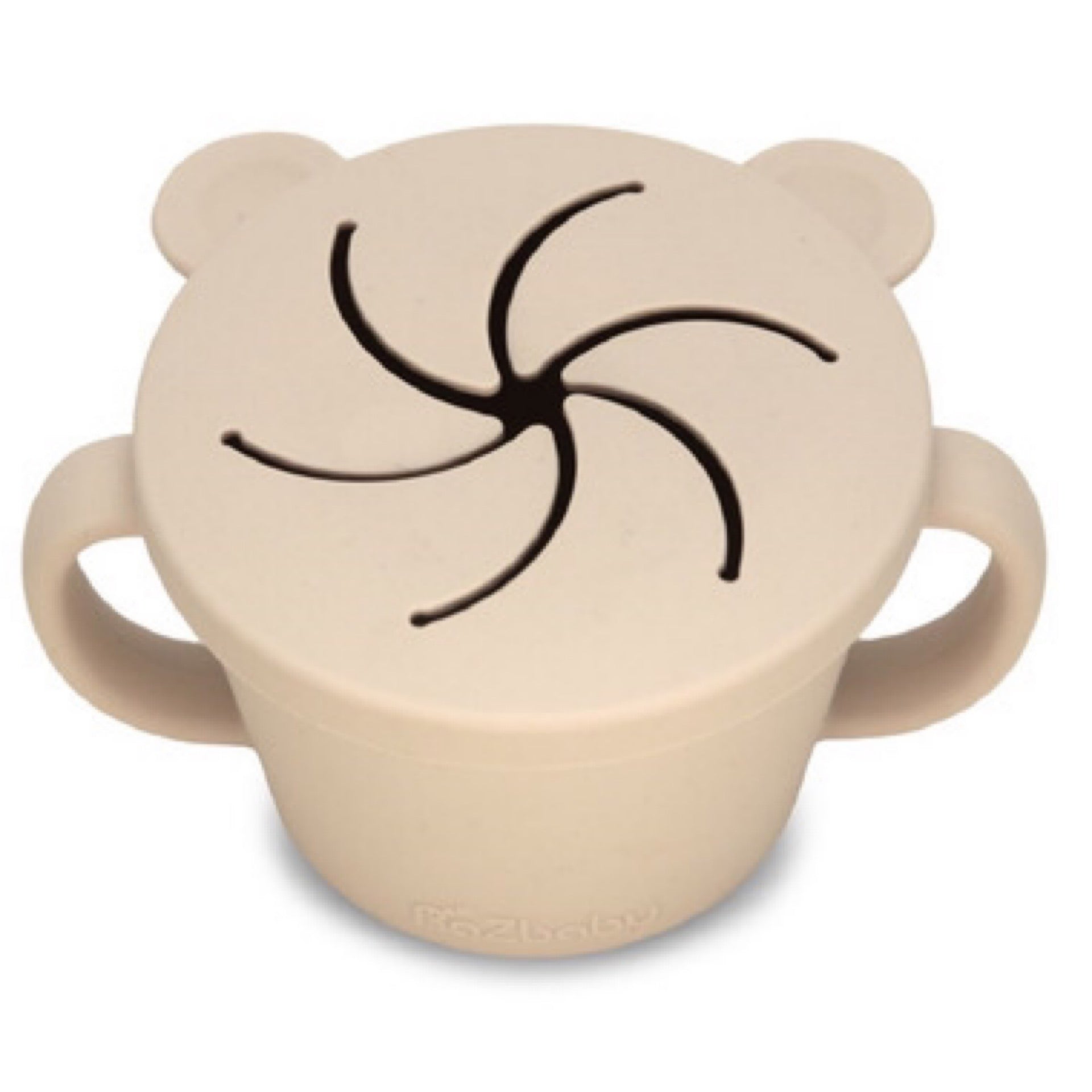 RazBaby Caramel Oso-Snack Silcone Snack Cup