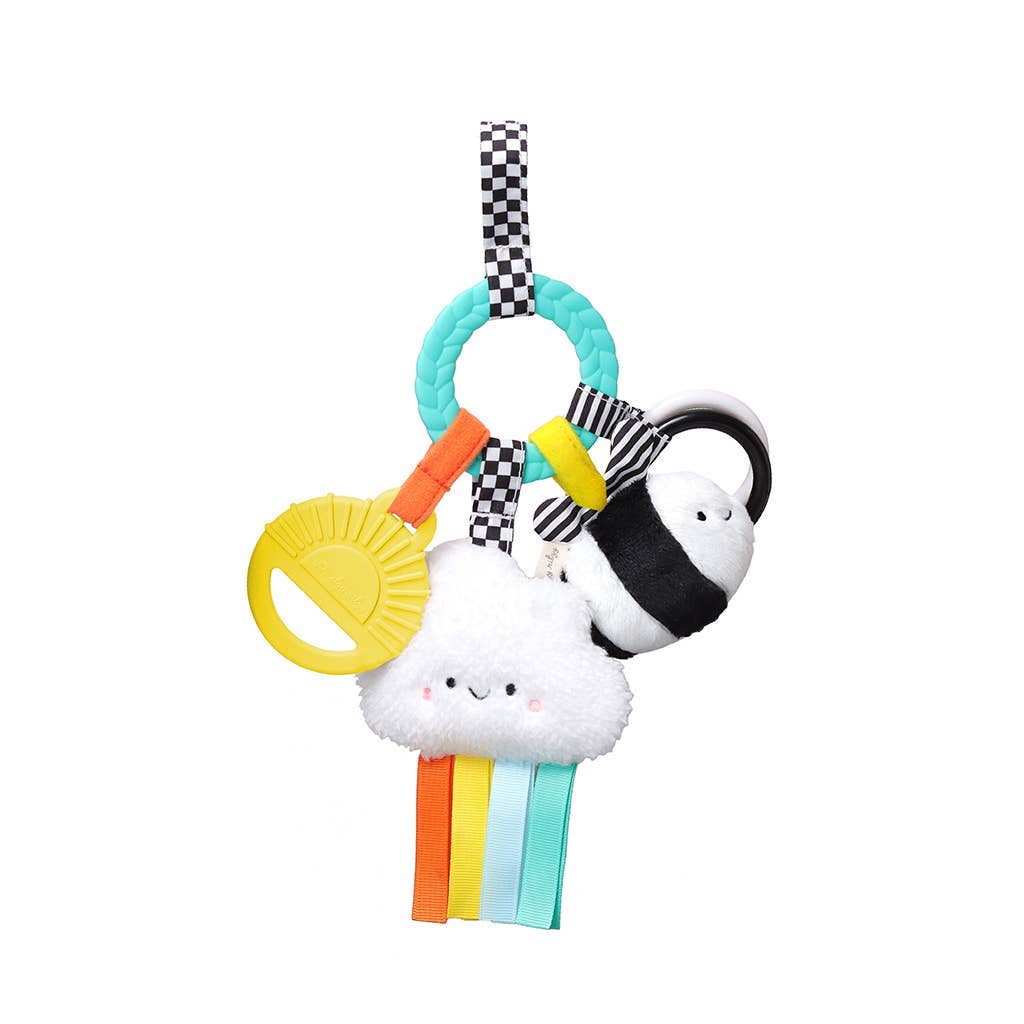 Itzy Ritzy Bitzy Busy Ring Bunny Teething Activity Toy