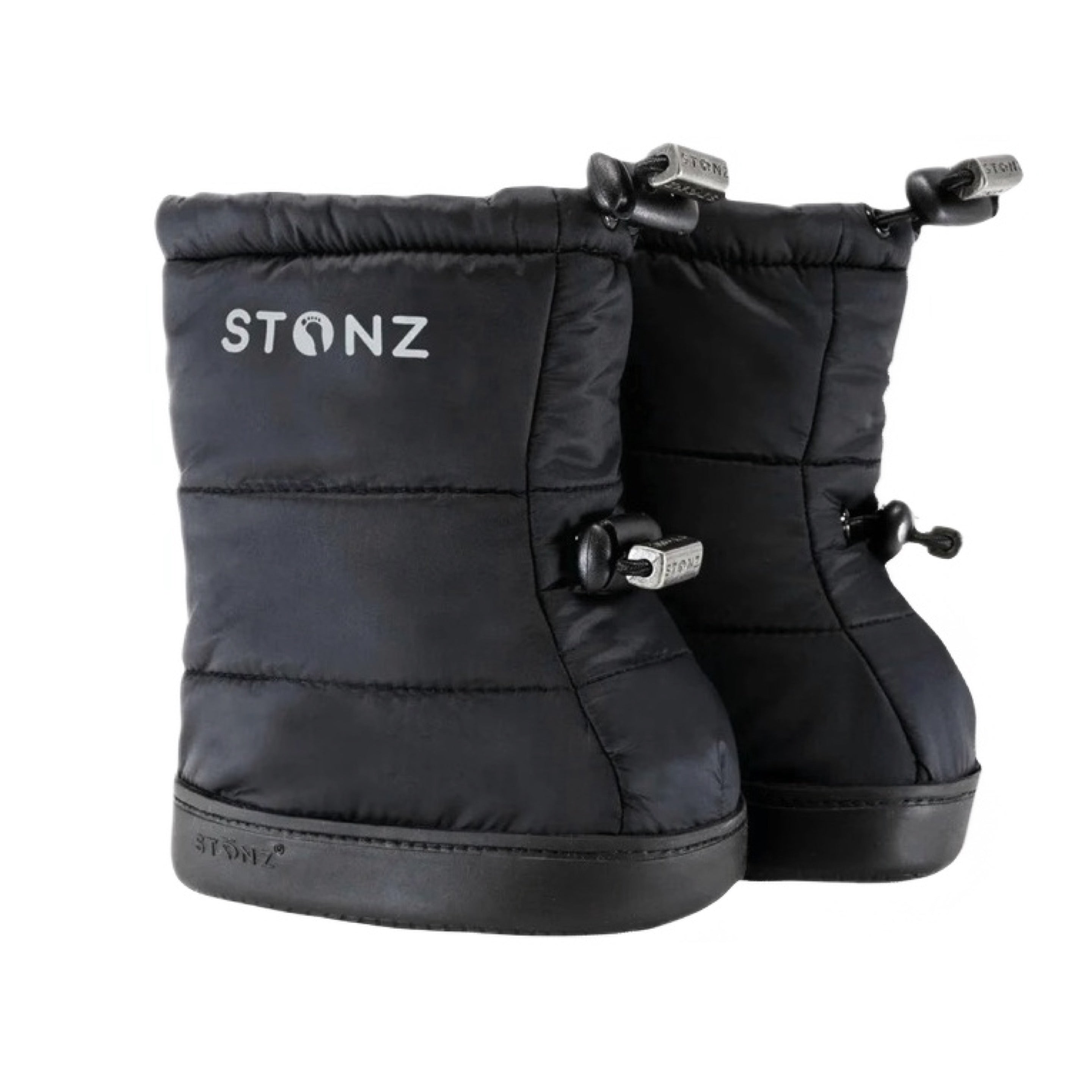 Stonz Black Puffer Booties