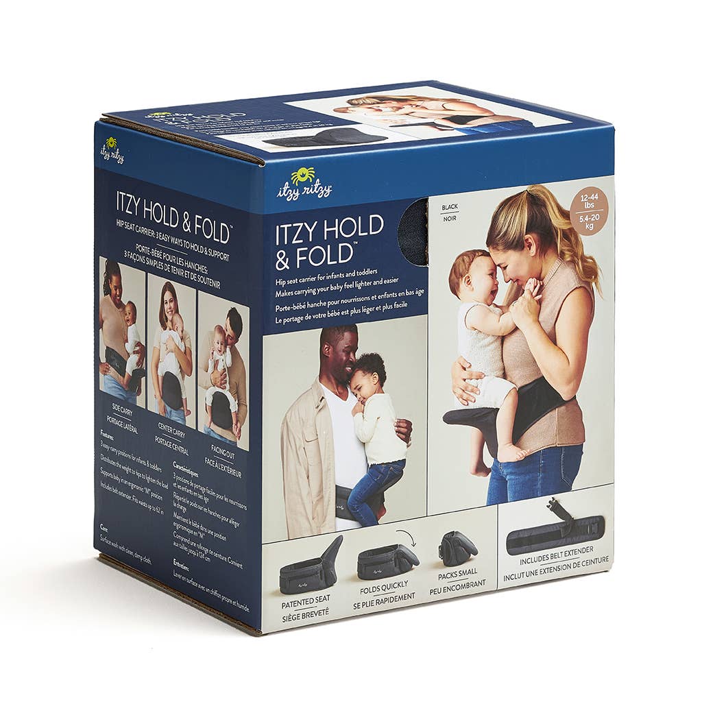 Itzy Ritzy Hold & Fold Hip Seat Carrier