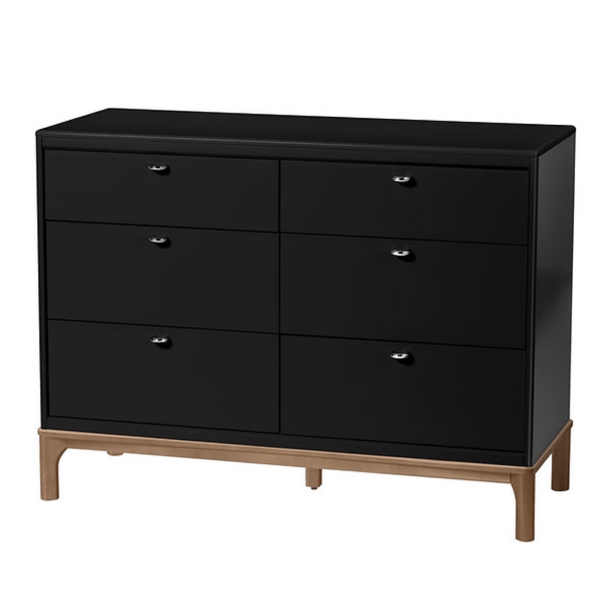 Little Seeds Laurel Nursery Dresser Black - Online Exclusive