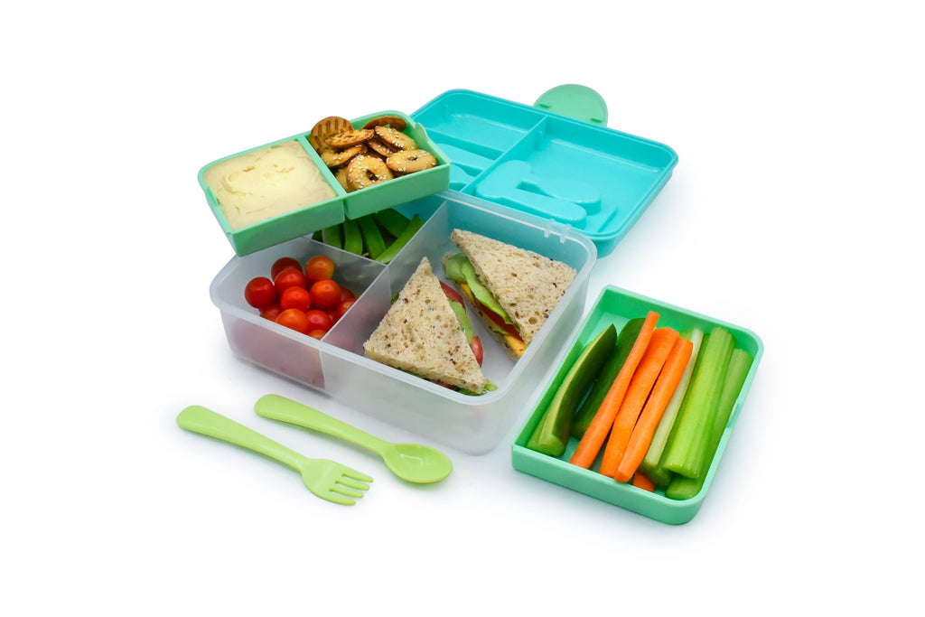 melii 2 Tier Pink Bento Box