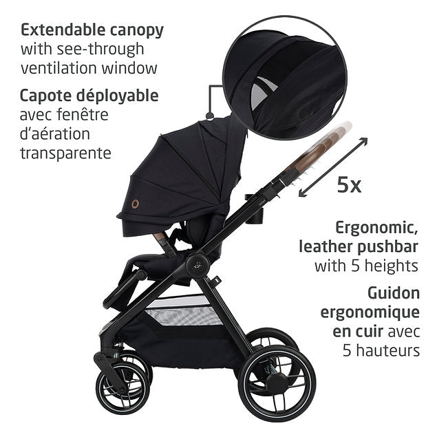 Maxi Cosi Oxford & Mico Luxe+ Travel System - Online Exclusive