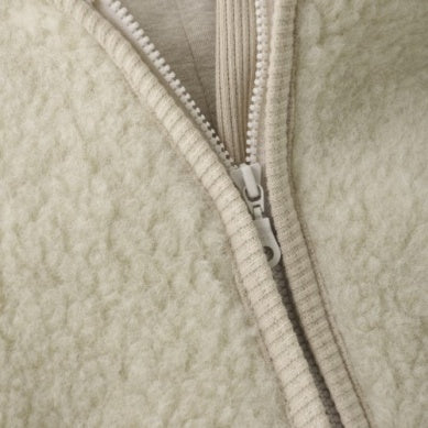 Huttelihut 2900 Cement PRAM SUIT WOOL TEDDY with lining