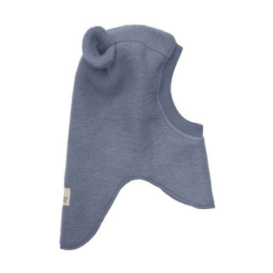Huttelihut Balaclava Ears Wool Folkstone Gray