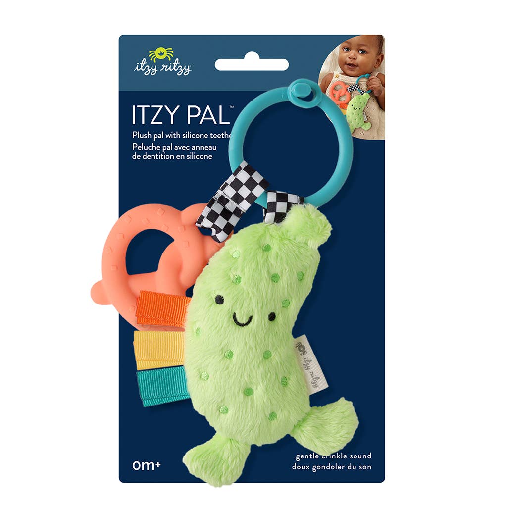 Itzy Ritzy Itzy Pal Cow Plush + Teether
