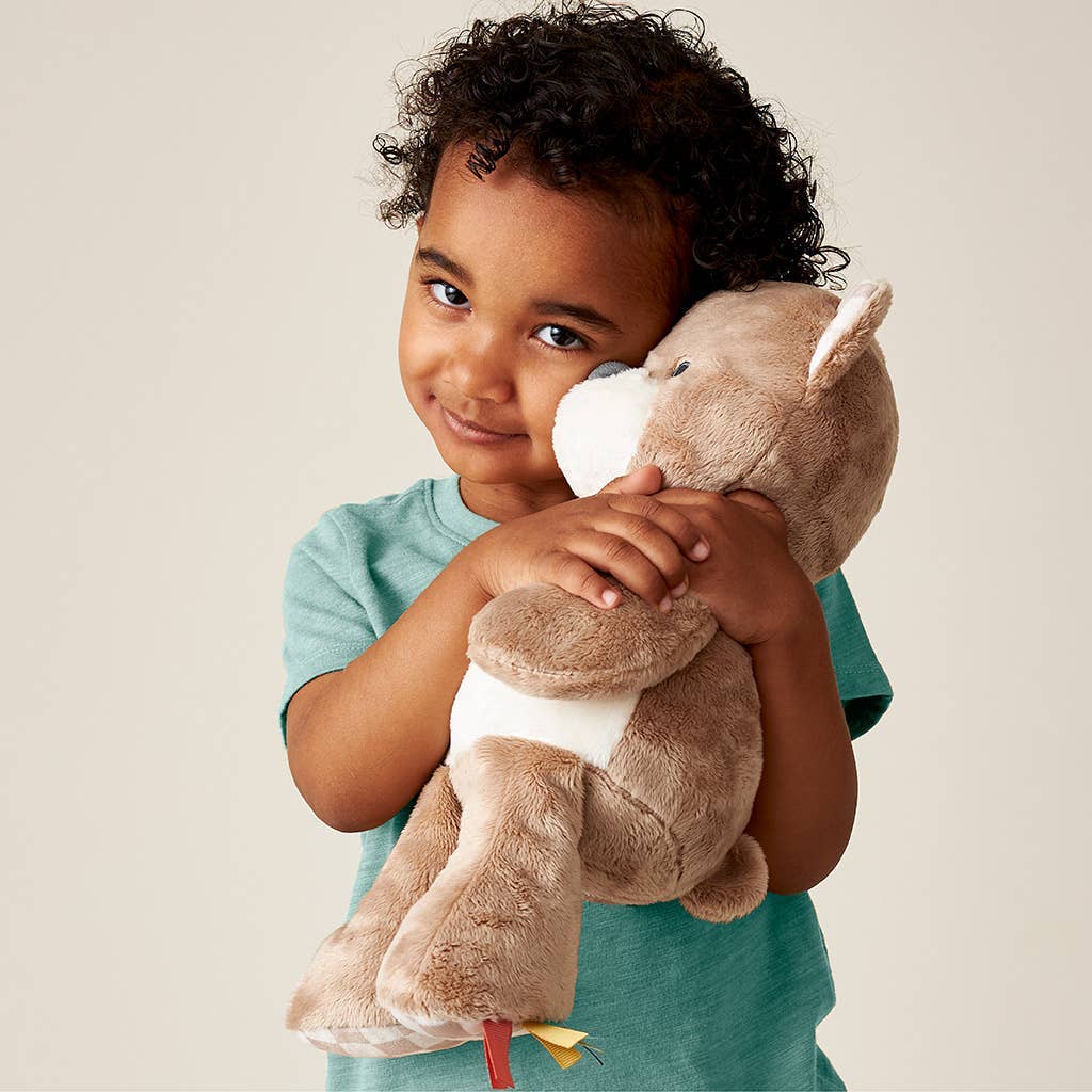 Itzy Ritzy Sweetie Snuggles Highland Cow Plush