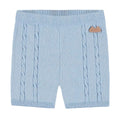 Souris Mini Pale Blue Knit Shorts
