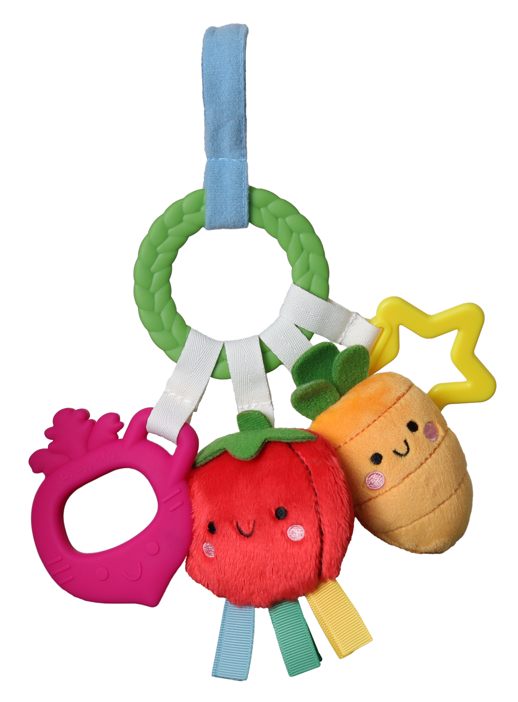 Itzy Ritzy Bitzy Busy Ring Bunny Teething Activity Toy